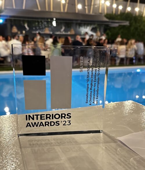 Interiors awards Platon school